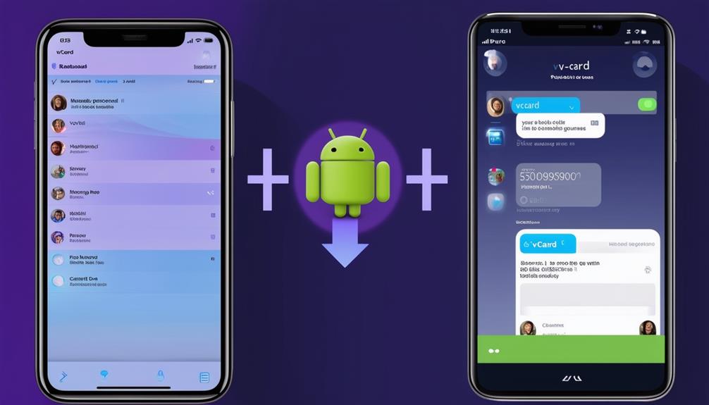 sharing contact information digitally