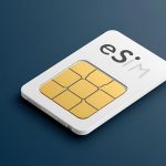cross platform eSIM transfer guide — iPhone and Android devices with eSIM icon - phone expert guide
