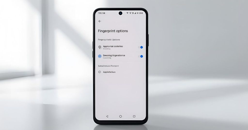 fingerprint-options-in-google-pixel - fix pixel fingerprint after screen replacement - Fix Pixel Fingerprint After Screen Replacement – 5 Solutions